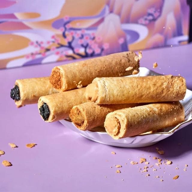 【CHING TSE 青澤】皓月千禮 A禮盒 (408g/醬心蛋捲花生+芝麻+肉鬆) (提盒)
