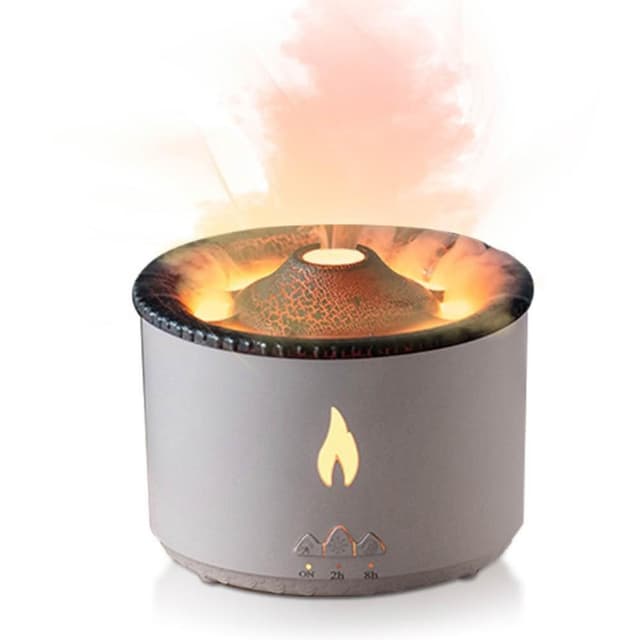 【RTAKO】火焰香薰機 火焰加濕器 家用香薰機 擴香機 兩種噴霧模式 香氛機 氛圍燈 加濕器 補水噴霧 噴霧機