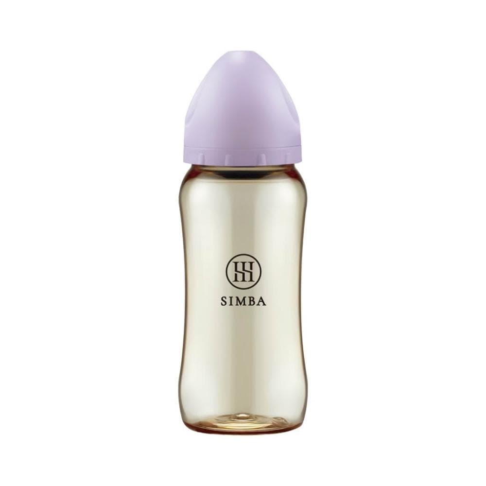 【Simba 小獅王辛巴】蘊蜜鉑金PPSU寬口防脹氣奶瓶360ml-全齡適用(多色可選)