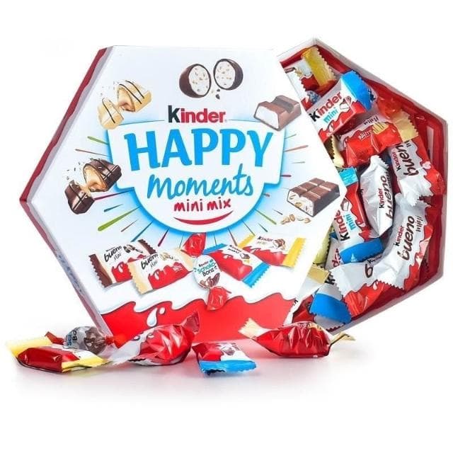 Lucky 進口健達繽紛樂巧克力開心一刻零食兒童牛奶夾心榛果威化糖果禮盒 休閒零食 巧克力 零食 零嘴