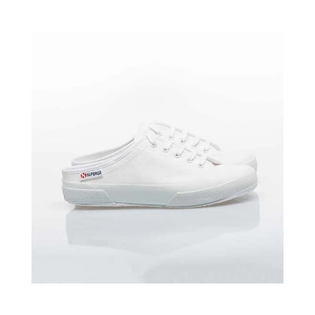 【SUPERGA】NUDE MULE 穆勒鞋 小白鞋 休閒 輕量 白 SP3N11QWW1