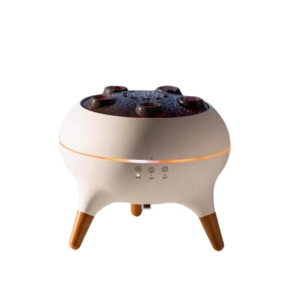 【RTAKO】水母香薰機 火焰加濕器 拾音水氧機 火焰香薰機 七彩香薰機 兩檔定時 香氛機 加濕器 香薰機 擴香機