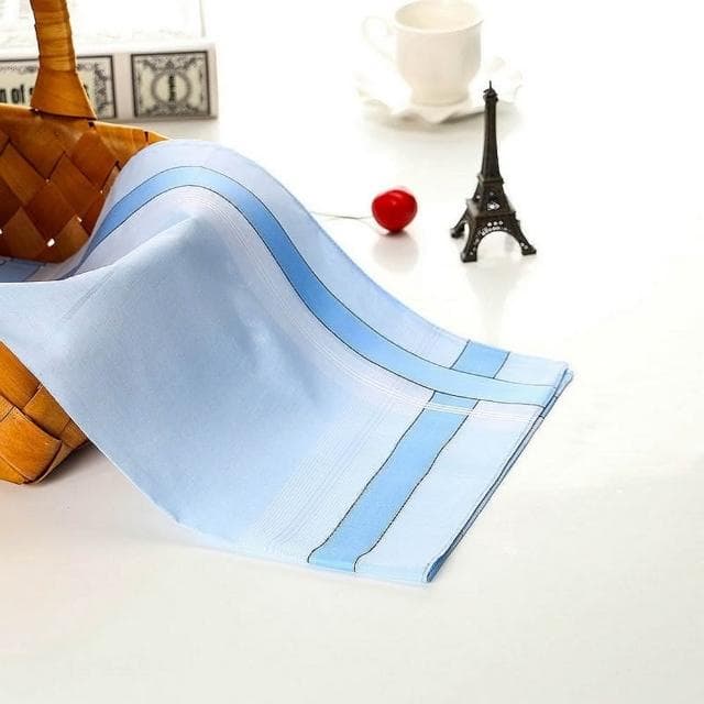 【巴黎精品】現貨秒發 手帕禮盒純棉方巾 單入商務吸汗多彩細膩生日情人節禮物男配件15款p1ae2