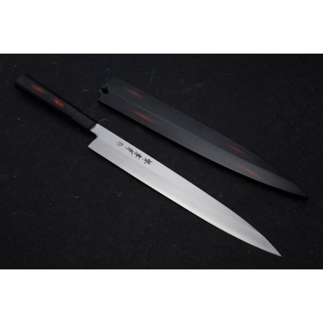 堺孝行🔪INOX不鏽鋼 正夫柳刃 27cm 四季彩（曙）套組 04314⭕️