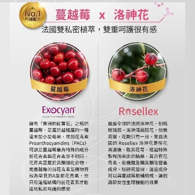 科立健 淨好莓 30包/盒 蔓越莓益生菌 全素可食 (女性保養 私密呵護 保健食品 純素)
