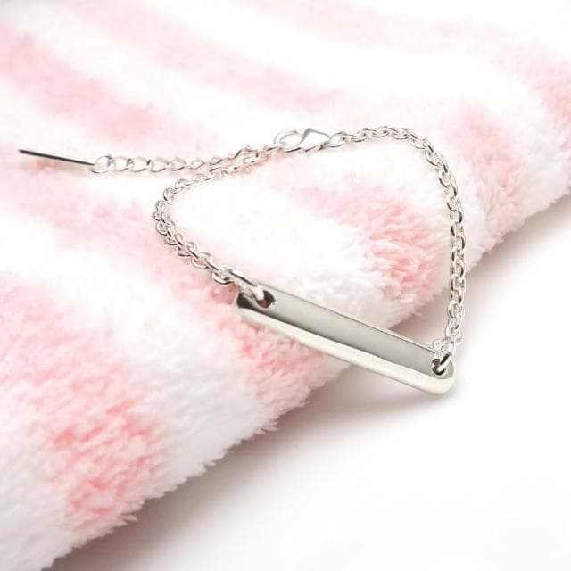 【ART64】純銀彌月禮盒組 寶寶手鍊 新生兒/滿月/彌月禮物推薦 平安竹造型 兒童銀飾 細版