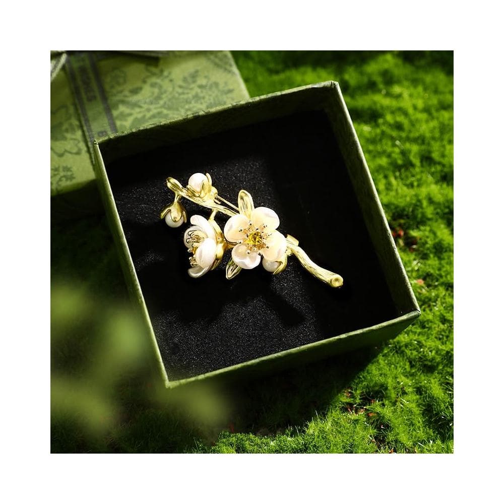 🎗飾間首飾鋪 禮物送女朋友老師女生閨蜜茉莉花學生胸針飾品實用生日媽媽禮品配飾配件