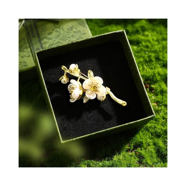 🎗飾間首飾鋪 禮物送女朋友老師女生閨蜜茉莉花學生胸針飾品實用生日媽媽禮品配飾配件