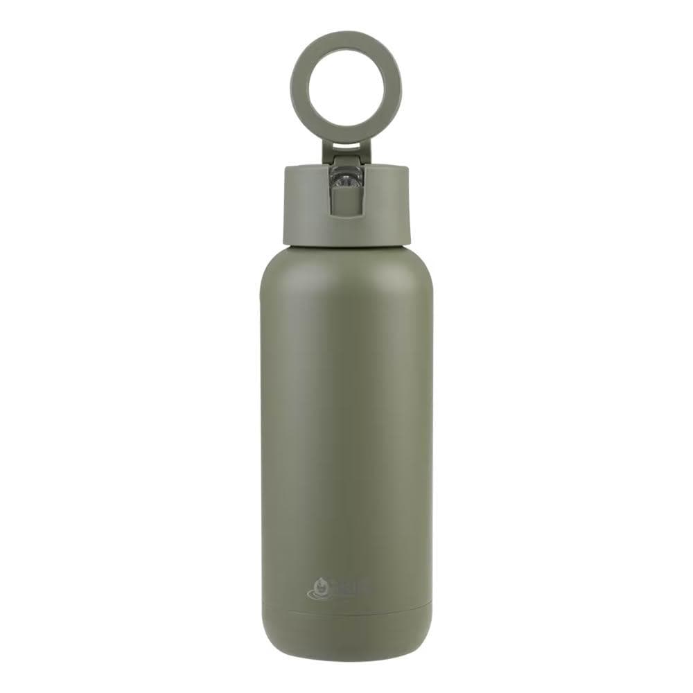 Oasis 三層磁吸陶瓷保溫瓶 1000ml (橄欖綠;保溫杯/水壺/水瓶)
