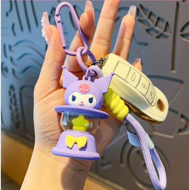 【SANRIO 三麗鷗】三麗鷗 鑰匙圈 掛件 庫洛米 美樂蒂 帕恰狗 掛飾 金屬 鑰匙扣 可愛 實用 挂件 生日 禮物 禮品 送禮 裝飾品 b1