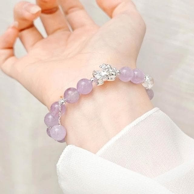 【EMMA SUE】轉運珠手鍊 水晶項鍊 手鍊 手串 貔貅手鍊 招財納福 情人節禮物