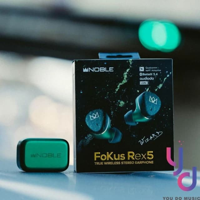 【NOBLE】Noble FoKus Rex5 入耳式 真無線 藍牙 耳機 主動降躁 五單元 頂級 公司貨 一年保