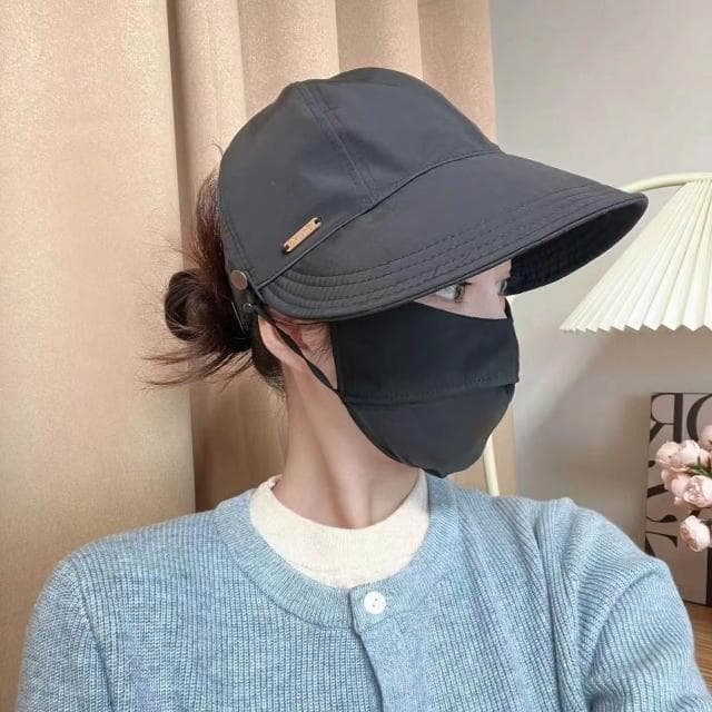 Fortune情人節禮物 大帽檐 顯臉小帽子 帽子 女生帽子 鴨舌帽 老帽 防紫外線 遮陽帽 速乾 防曬帽 棒球帽