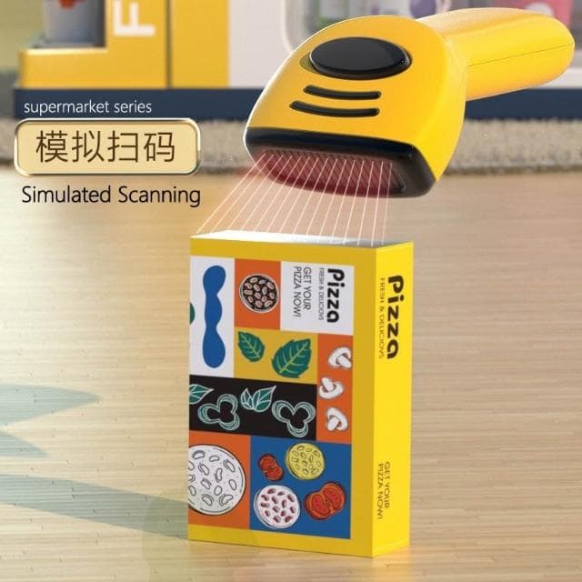 兒童聲光超市收銀台 咖啡機 刷卡掃描收銀臺 過家家超市玩具 聖誕禮物 寶寶男女孩生日禮物 3嵗
