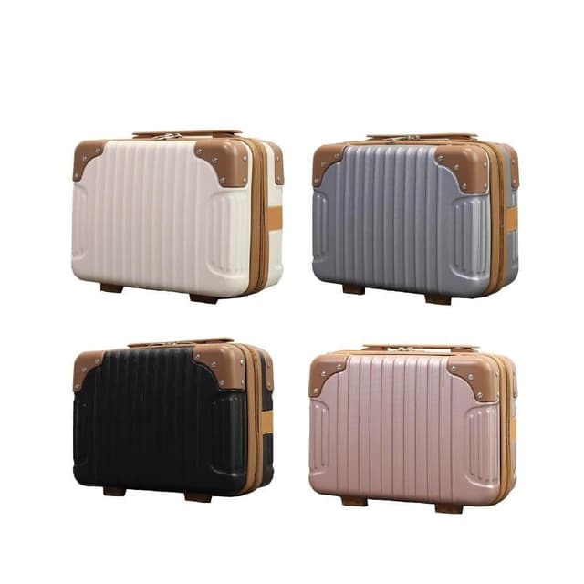 14吋手提行李箱(手提化妝包 化妝包 旅行化妝包 大容量化妝包 旅行袋)