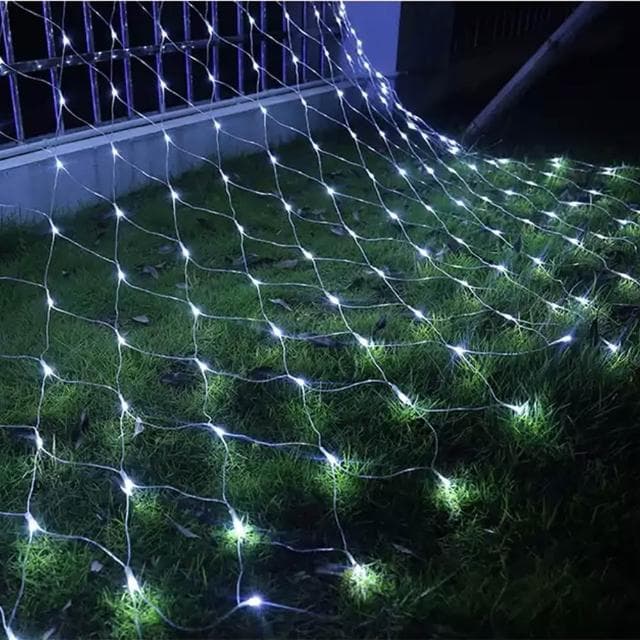 交換禮物 LED網燈 聖誕燈 網格星星燈 總燈數120燈110V/220V 裝飾 布置