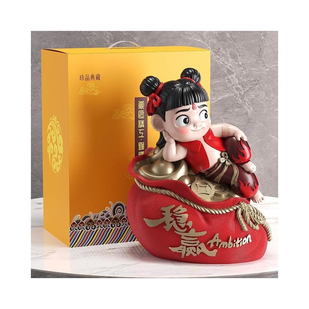 哪吒魔童降世摆件创意工艺品乔迁开业礼物店铺前台收银台摆件開幕送禮辦公室擺件家居家飾創意擺件