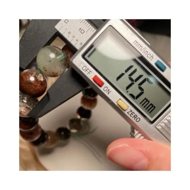 茱莉手作工作室 現貨 天然彩幽靈 水晶 手串 手鍊 彩幽靈手鏈 圓珠 現貨在台