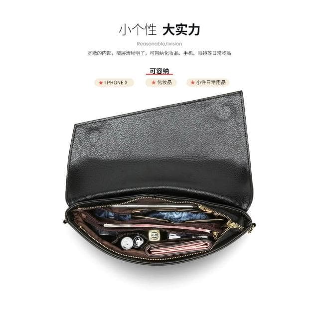 手包時尚女大容量真皮晚宴會斜挎小包信封名媛氣質手拿包質感公事包商務編織手抓包手機腋下包男女信封包多夾層大容量手提包禮物包