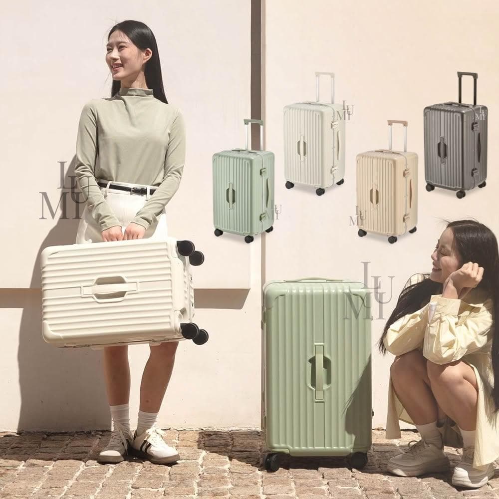【Lumi Travel】鋁框胖胖箱 鋁框行李箱 行李箱 登機箱 胖胖行李箱 20吋行李箱 28吋行李箱