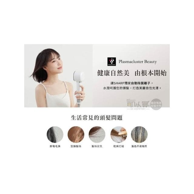 SHARP 夏寶 ( IB-WX901T ) 四氣流水潤溫控吹風機 -原廠公司貨