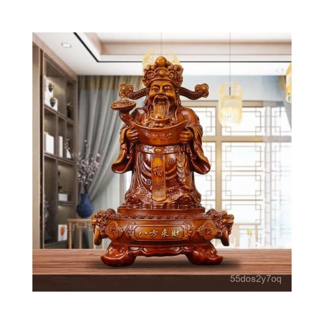 熱賣 優選【八方來財】財神爺招財擺件 家用旺宅擺件 客廳酒櫃擺件 門市開業禮品 喬遷禮品