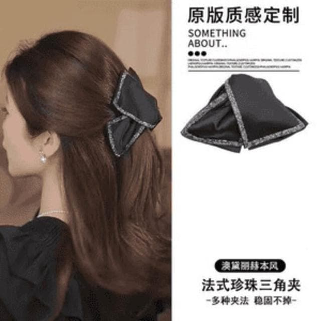 鯊魚夾女髮夾簡約氣質半紮發發夾法式發卡慵懶風發抓女四季夾子後腦勺抓夾頭飾(情人節 聖誕節 生日 髮飾 頭飾 髮夾 禮物)
