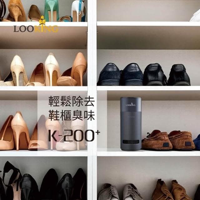 【LOOKING 錄得清】K200+臭氧淨化器(臭氧機/殺菌/除異味/免換濾網)