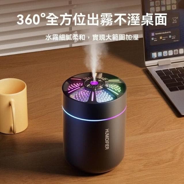 【拉拉貝兒】車家兩用加濕器 車用加濕器 家用加濕器 噴霧機 車用水氧機 水氧機香氛機 香薰機 擴香儀 靜音加濕器