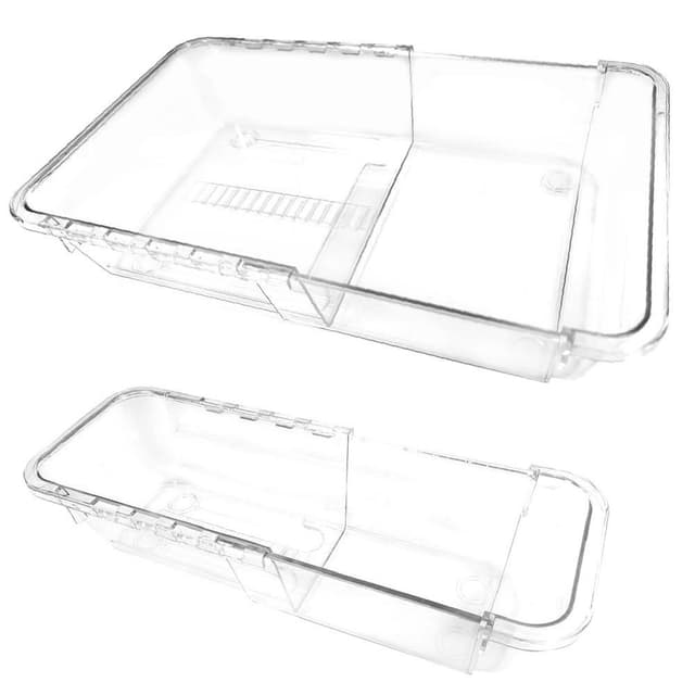 【日創生活】透明伸縮收納盒 (壓克力伸縮盒 抽屜分隔 櫥櫃收納 餐具收納盒 整理盒 收納盒 分隔收納盒 桌上收納)