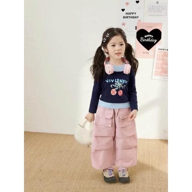 【Arbea】童裝女寶寶假兩件長袖t卹秋裝新款嬰兒童洋氣上衣潮秋T【C1240】