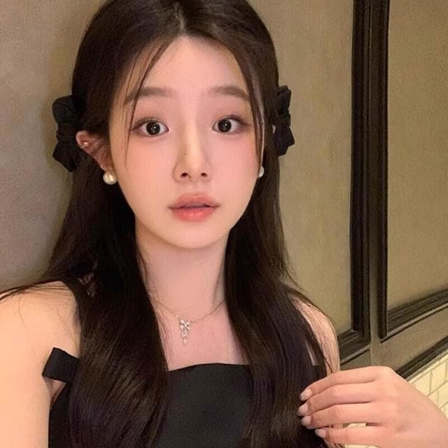 鯊魚夾女髮夾公主抓夾黑色蝴蝶結發夾2025新款前額側邊劉海夾子頭飾發卡(情人節 聖誕節 生日 髮飾 頭飾 髮夾 禮物)