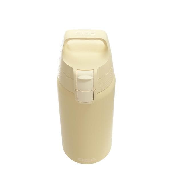 【SIGG】Shield 超輕量彈蓋保溫瓶 500ml (奶油黃;保溫杯/水瓶/水壺)