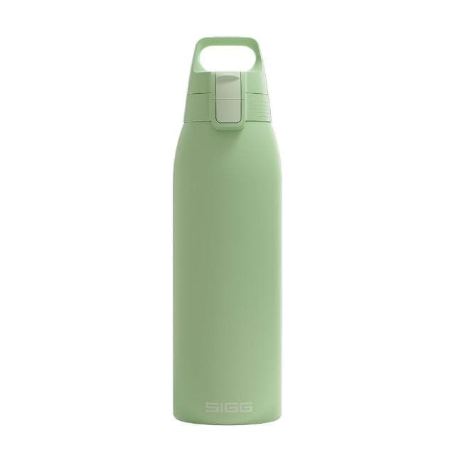 【SIGG】Shield 超輕量彈蓋保溫瓶 1000ml (嫩青綠;保溫杯/水瓶/水壺)