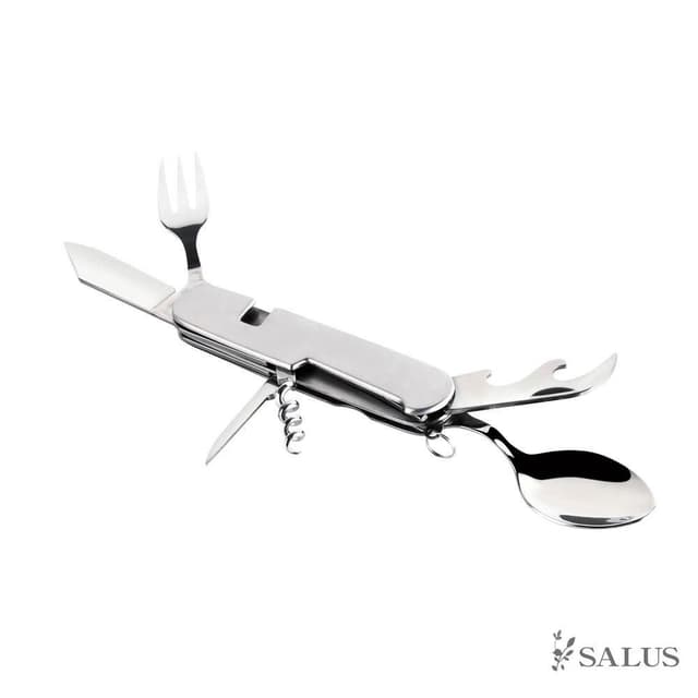日本 SALUS 露營餐具/工具組 (野炊/摺疊餐具/榨汁器/開瓶器)