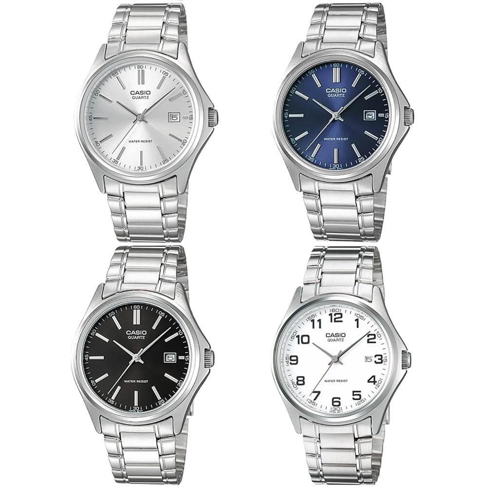 【CASIO 卡西歐】【柒號本舖】CASIO 卡西歐經典鋼帶男錶-多色 / MTP-1183A 台灣公司貨