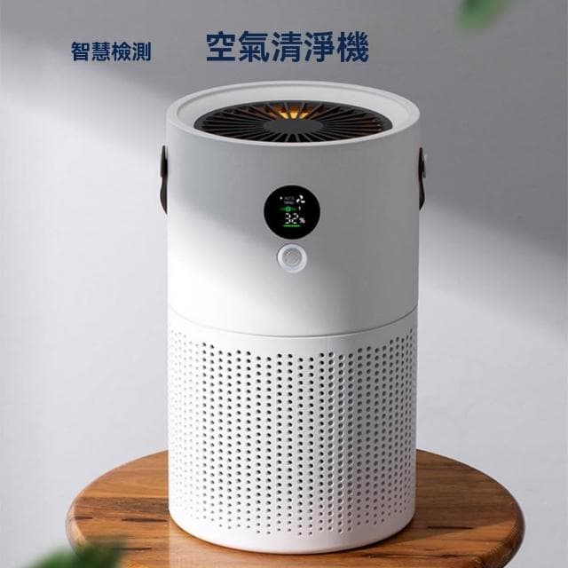 空氣清淨機 空氣凈化器 室內家用桌面負離子除塵齣甲醛（便攜式凈化機）