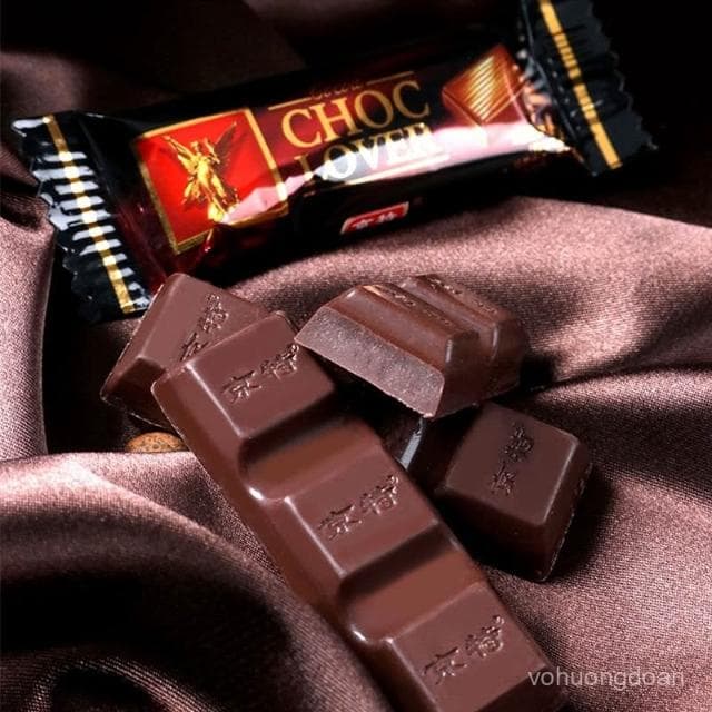 心心相印 京特純黑巧克力零食糖果結婚喜糖年貨元旦散裝網紅禮物巧克力批髮