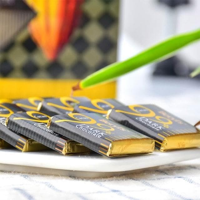 心心相印 馬來西亞倍樂思含99%80%可可黑苦巧克力108克/盒糖果禮盒休閒零食