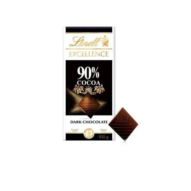 心心相印 Lindt瑞士蓮巧克力特醇排塊85%90%進口可可黑巧克力正品純可可脂