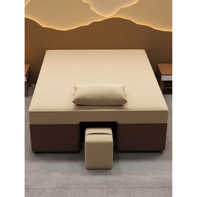 泰式按摩床艾灸理療推拿床美容院SPA加寬款帶臉孔床中式