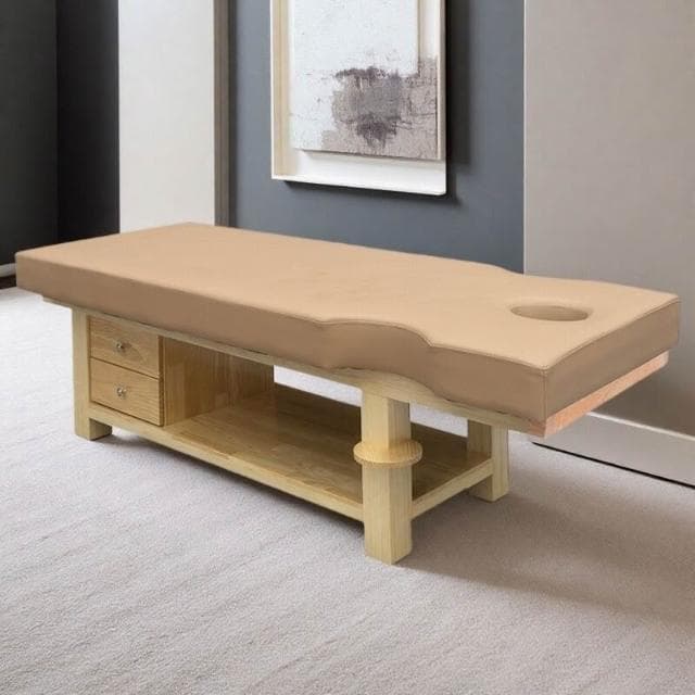 實木美容床美容院專用帶洞盲人推拿按摩床診療中醫正骨針灸理療床