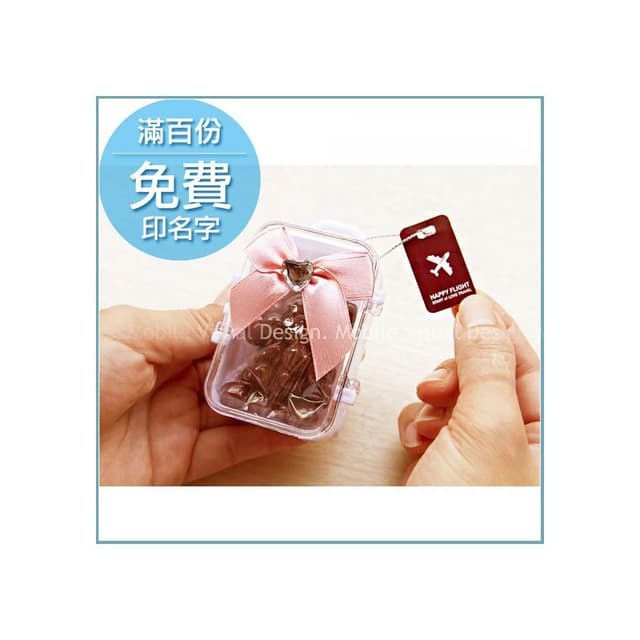 gg966 創意行李箱糖果(米果巧克力)--情人節聖誕節 生日分享 婚禮小物 餐廳民宿活動禮贈品