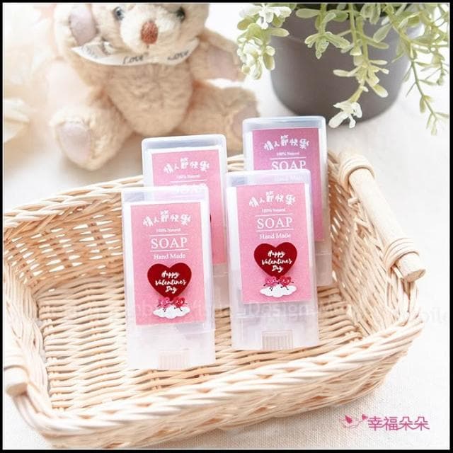g2340 情人節禮物贈品 情人節快樂-實用便攜-茶樹隨身皂(滿百份免費印名字) 好皂頭 防疫必備 告白送禮