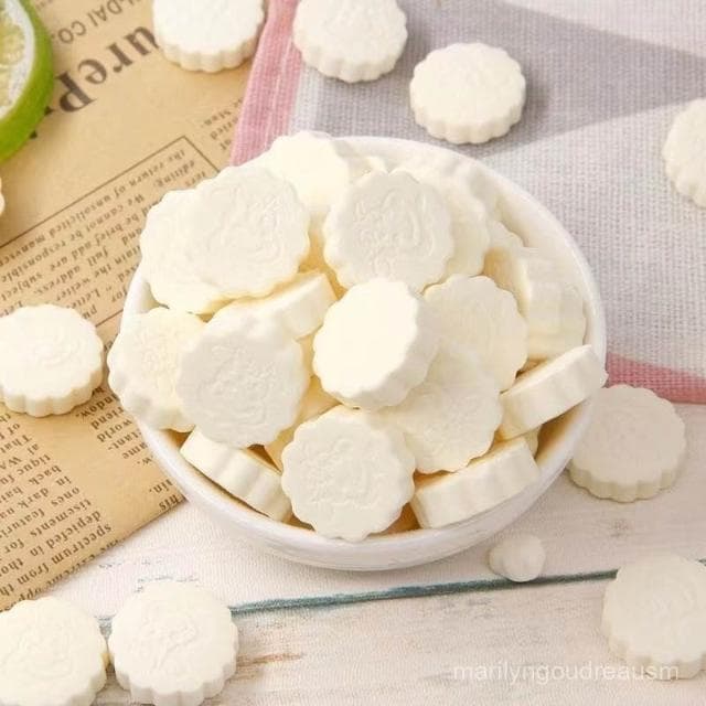 文文甄選 青海西寧特産零食源頭氂牛奶貝奶片奶糖青藏印象