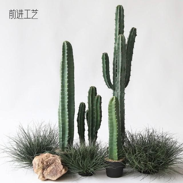 百信百貨 免運 仿真仙人柱人造綠植沙生植物墨西哥假仙人掌盆栽cactus