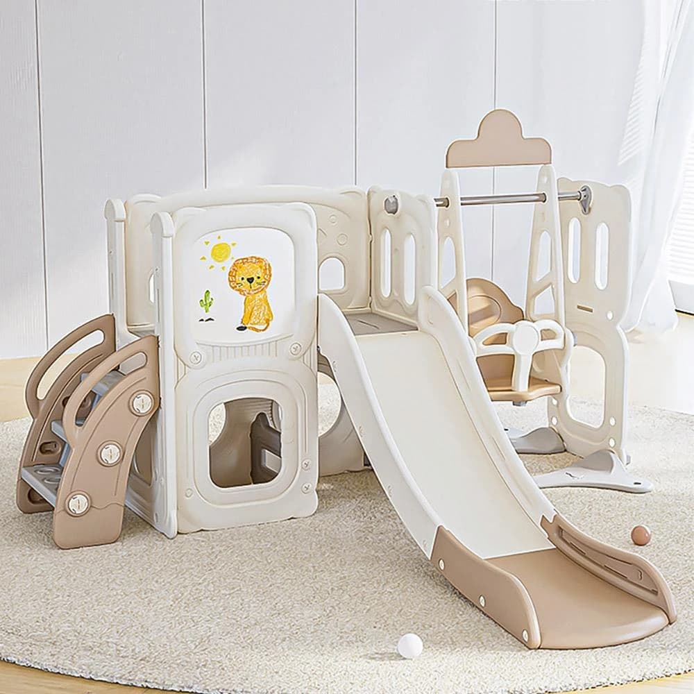 【LEMU 樂牧】台灣出貨 兒童滑滑梯/鞦韆 兒童畫畫板 溜滑梯 折疊滑滑梯 寶寶滑梯玩具 滑溜梯 滑梯 生日禮物