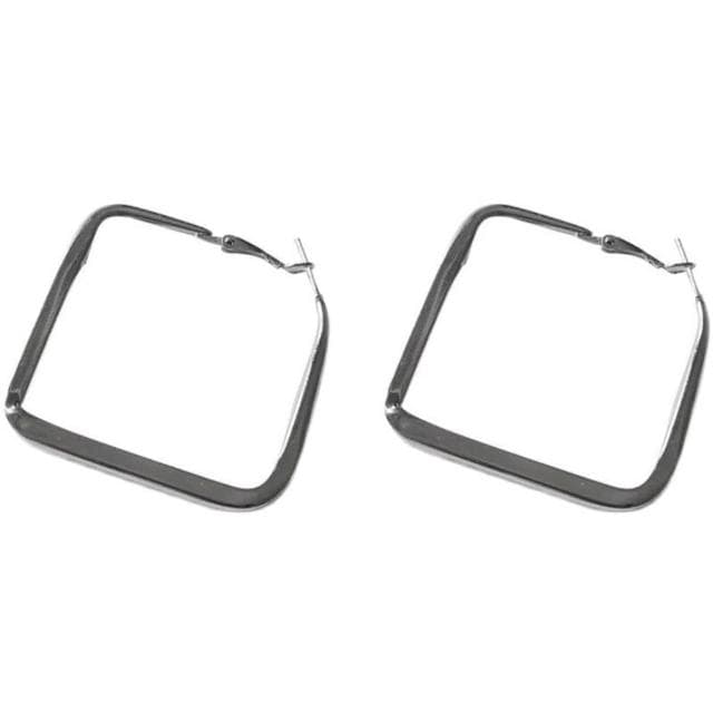  耳環 方形耳環女冷淡誇張新款輕盈精緻輕奢高級韓國不過敏看不膩超閃耳環耳飾飾品配禮服百搭禮物潮耳飾品小眾高級設計感大耳圈