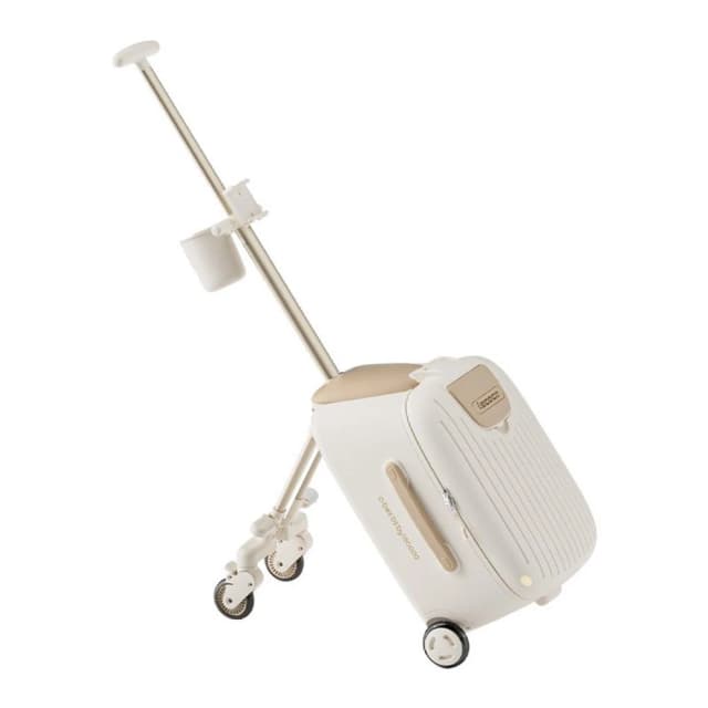 GUJIA顧家 行李箱 旅行箱 遛娃行李箱 兒童寶寶可坐騎旅行箱 拉桿箱 溜娃神器