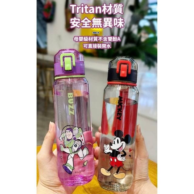 【Disney 迪士尼】直飲隨身杯 草莓熊 三眼怪 tritan水杯 tritan 水壺 水杯 茶杯 保溫 保溫杯 禮物 送禮 生日 70#5